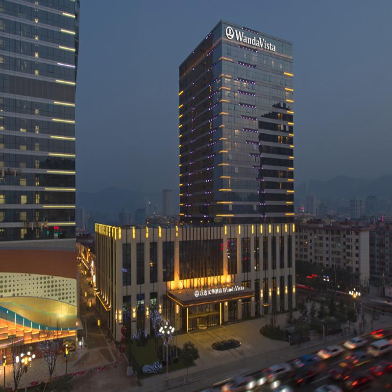 Wanda Vista Lanzhou Hotel Buitenkant foto