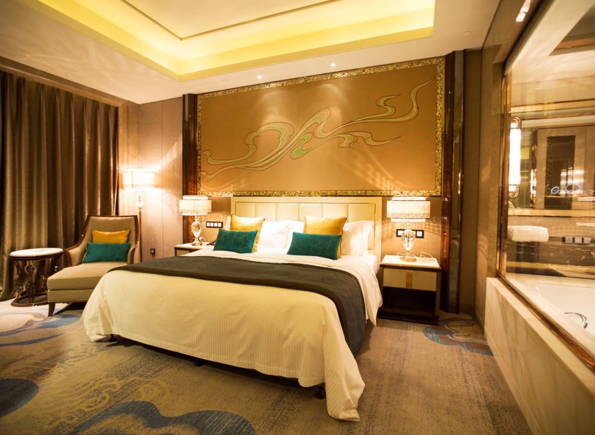 Wanda Vista Lanzhou Hotel Buitenkant foto