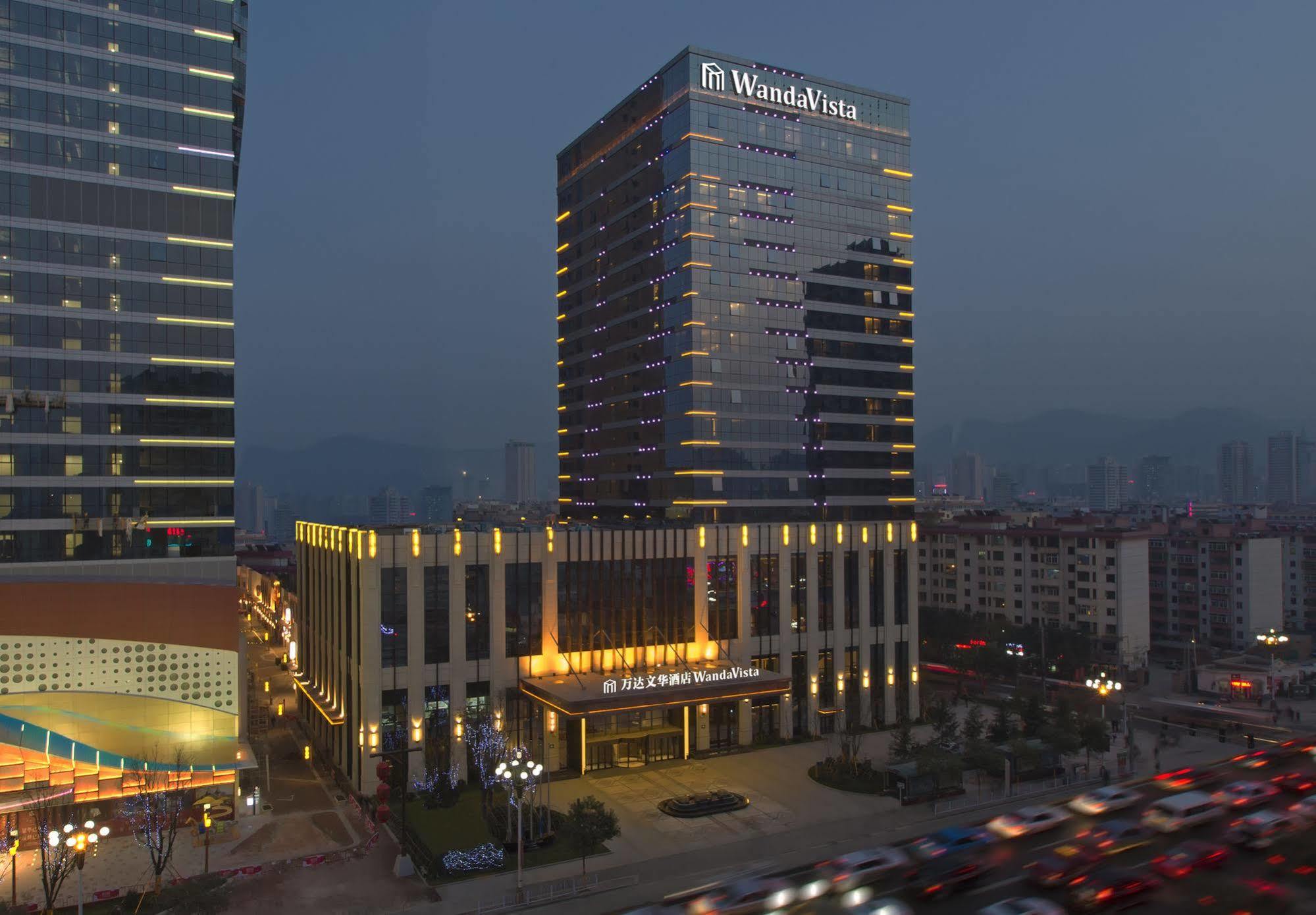 Wanda Vista Lanzhou Hotel Buitenkant foto